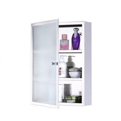 High quality waterproof stainless steel single door bathroom cabinet