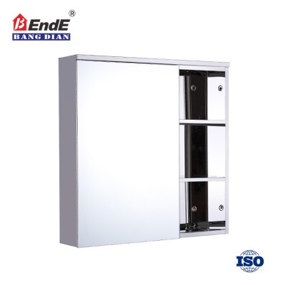 Waterproof bathroom furniture european swivel mirror cabinet