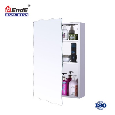 Foshan furnture market stainless steel bathroom mirror cabinet